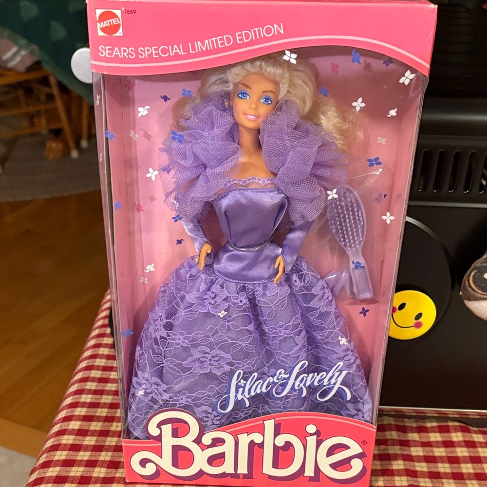 Barbie in Elegant Purple Gown with Accessories